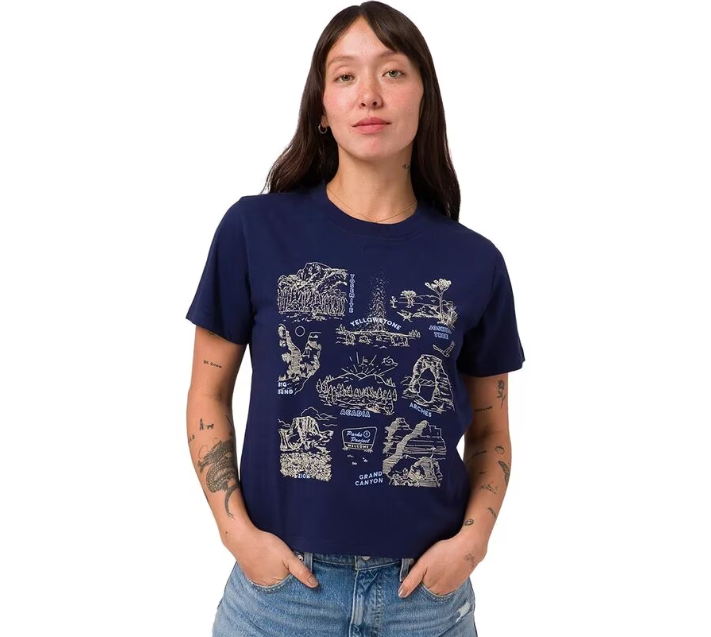 National Parks Welcome Boxy Tee