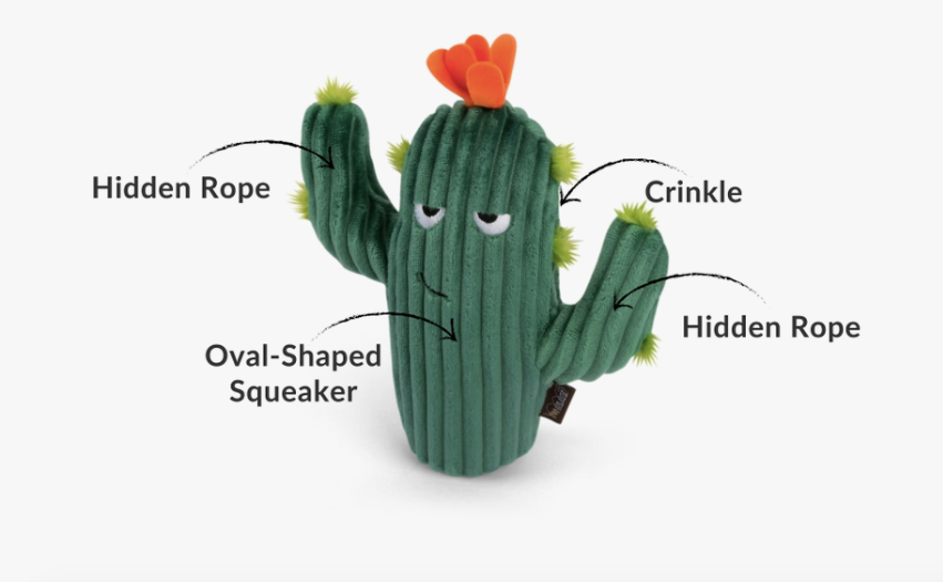 Cactus Dog Toy – Desert Wild