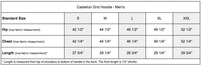 Castleton Grid Hoodie - Men's