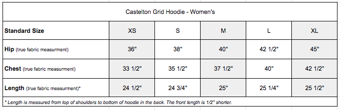Castleton Grid Hoodie - Women's
