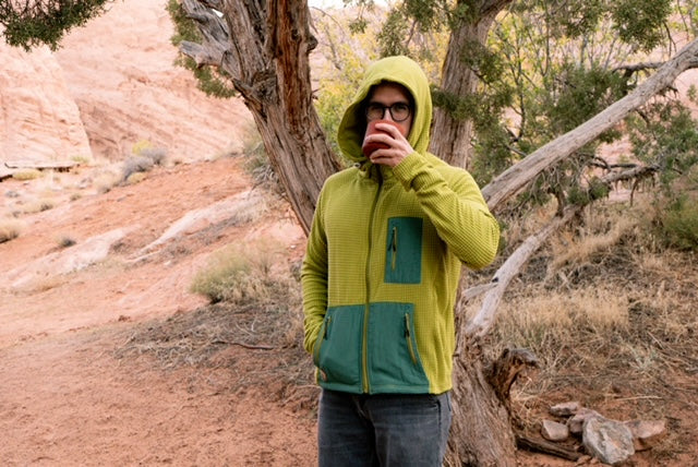Castleton Grid Hoodie - Men's