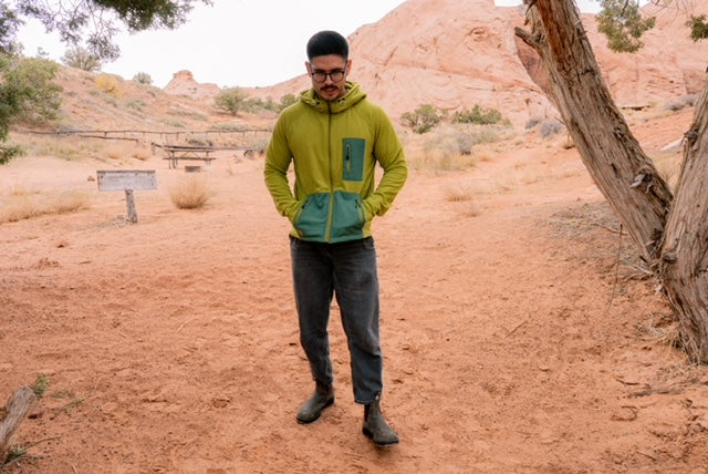 Castleton Grid Hoodie - Men's