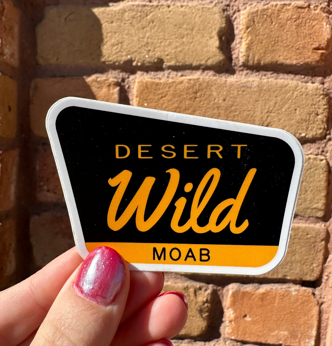 Desert Wild Sticker