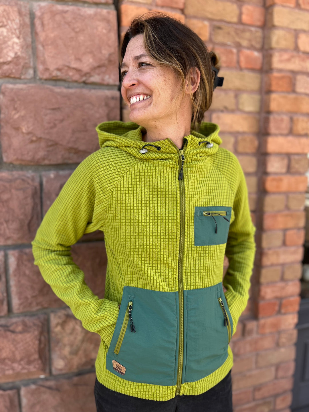 Castleton Grid Hoodie - Women's