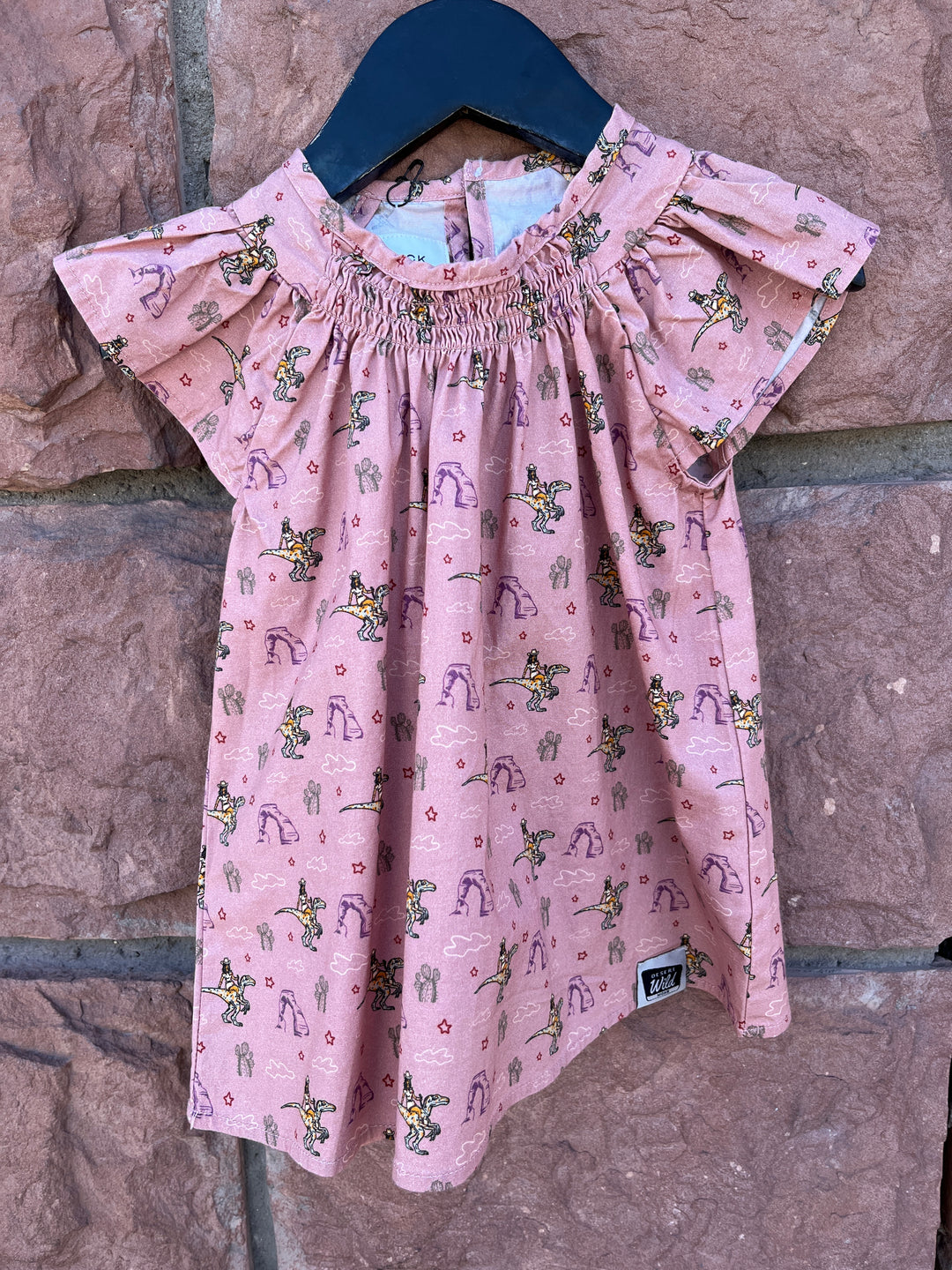 Desert Wild Cowgirl Toddler Dress