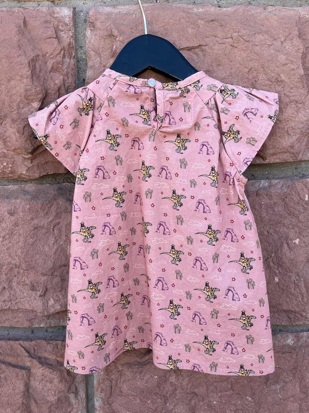 Desert Wild Cowgirl Toddler Dress