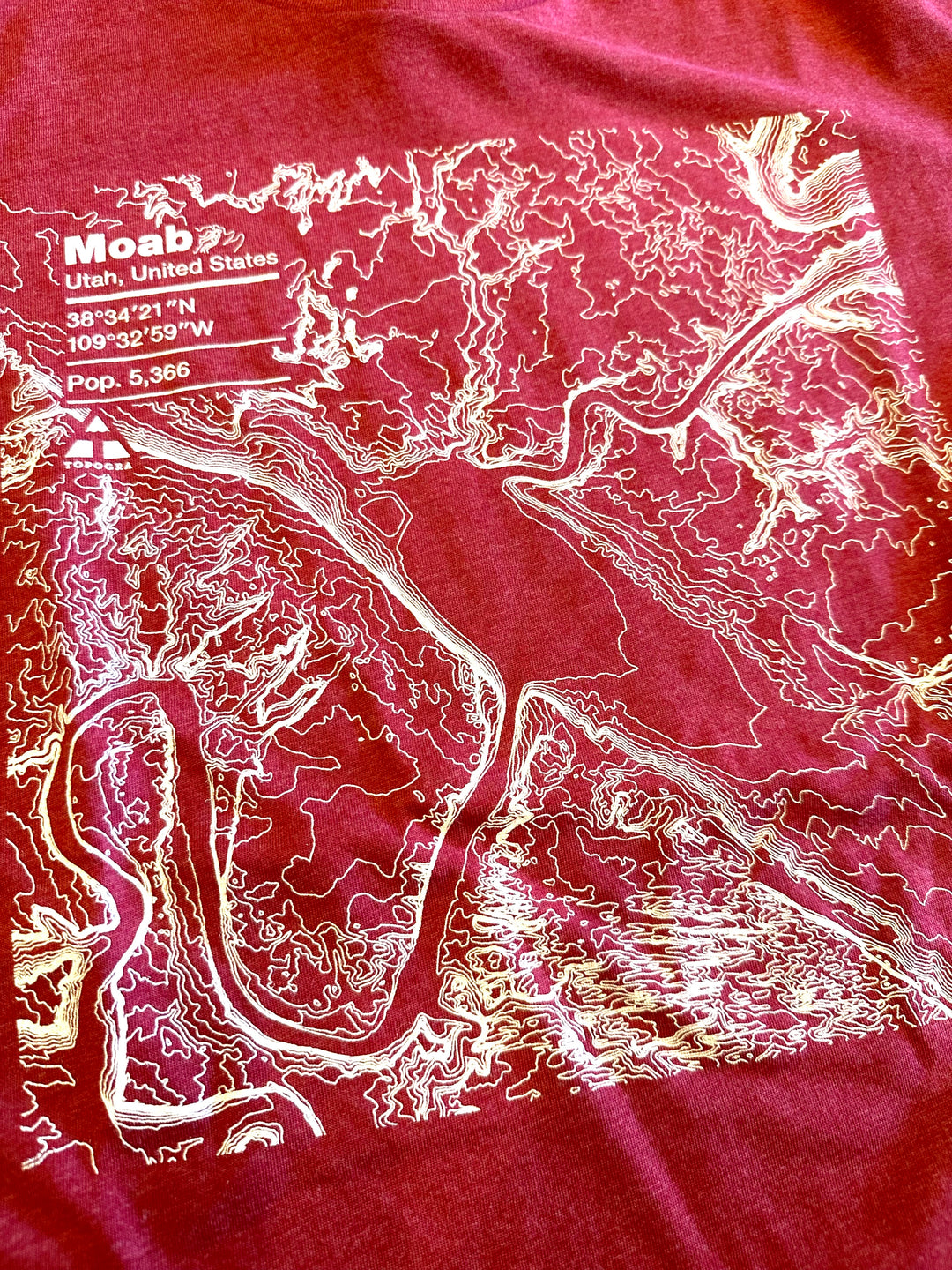 Moab Topographic T-Shirt