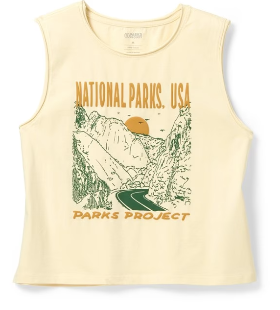 National Parks Puff Print Tank