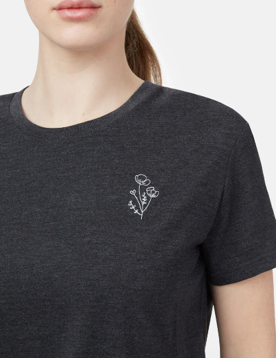 Wildflower Embroidery T-Shirt