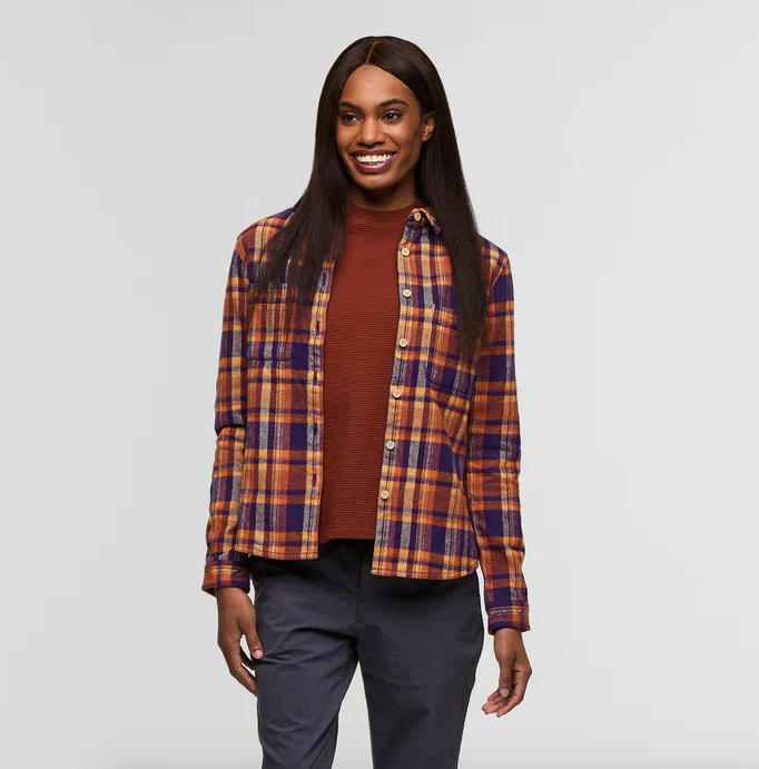 Women's Mero Organic Flannel Shirt