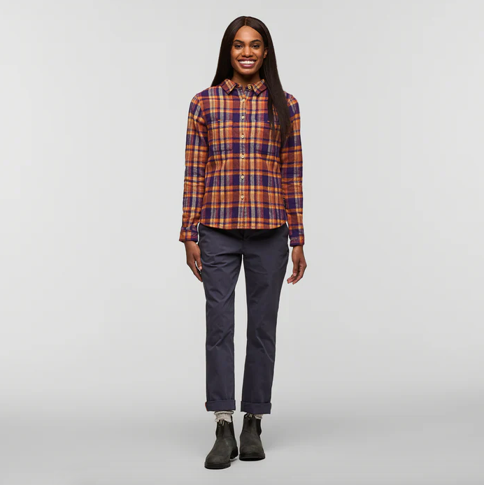 Women's Mero Organic Flannel Shirt