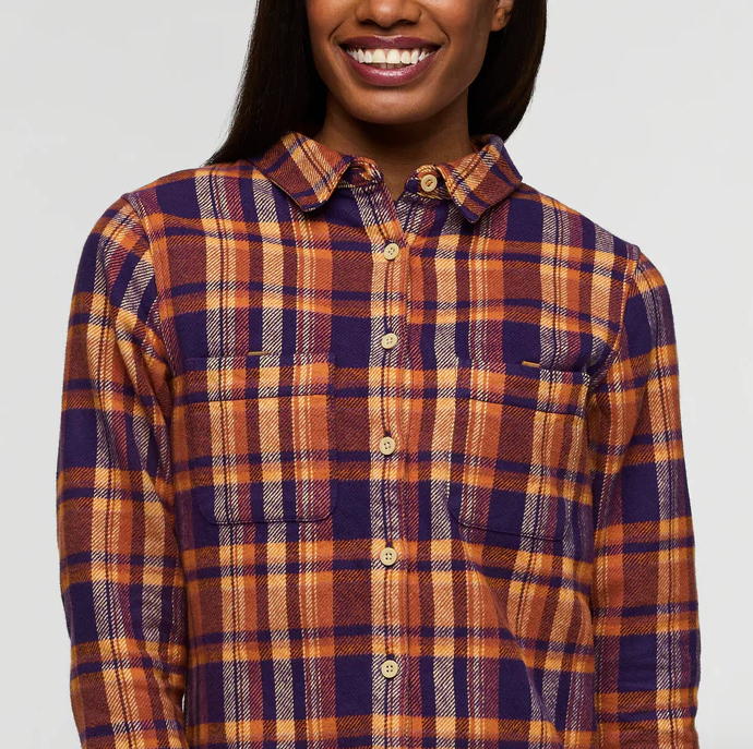 Women's Mero Organic Flannel Shirt