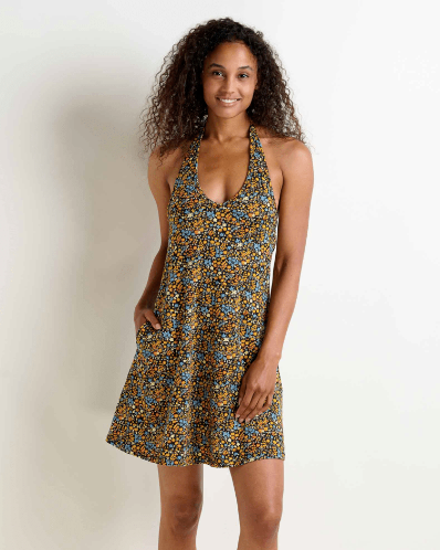 Plumeria Halter SL Dress