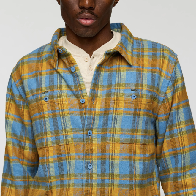 Mero Organic Flannel Shirt - Men's