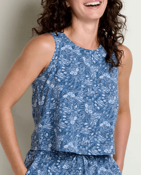 Sunkissed Button Back Tank