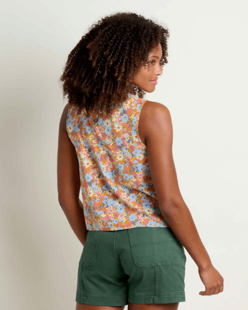 Sunkissed Button Back Tank