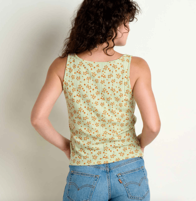 Foothill Pointelle Henley Tank