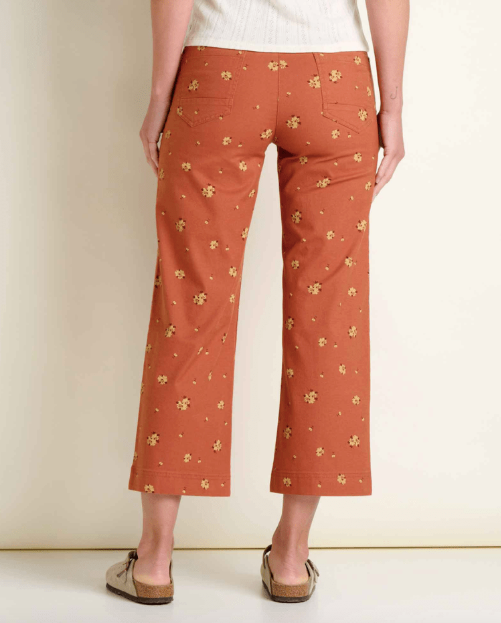 Earthworks Wide Leg Crop Pant