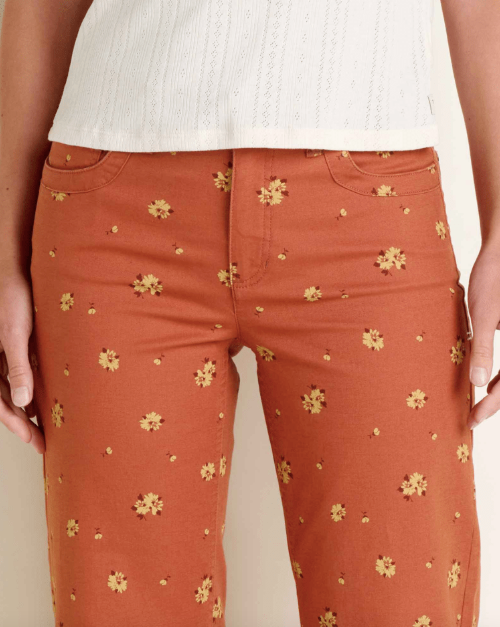 Earthworks Wide Leg Crop Pant