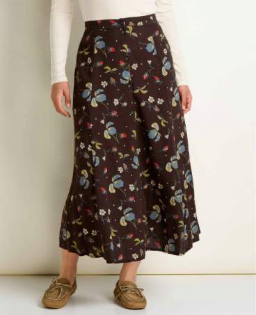 Manzana Paneled Midi Skirt
