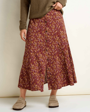Manzana Paneled Midi Skirt