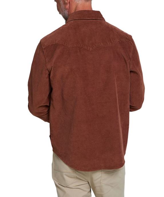 Banning Corduroy Snapshirt