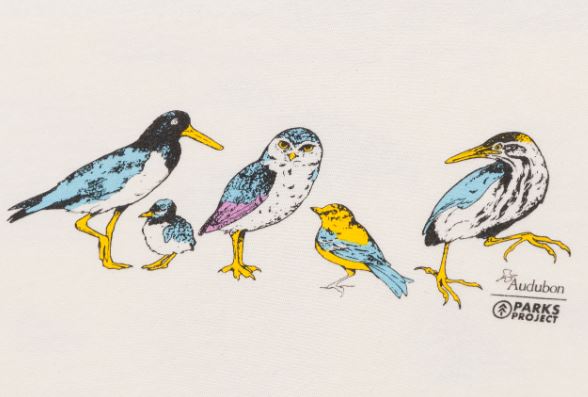 Parks Project X Audubon Bird Checklist Tee