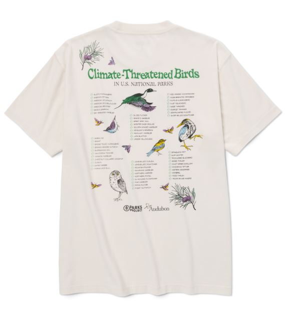 Parks Project X Audubon Bird Checklist Tee