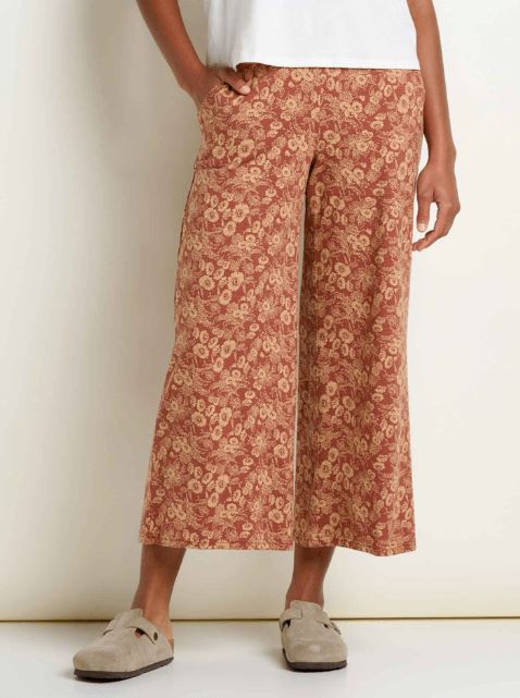 Chaka Wide Leg Crop Pant