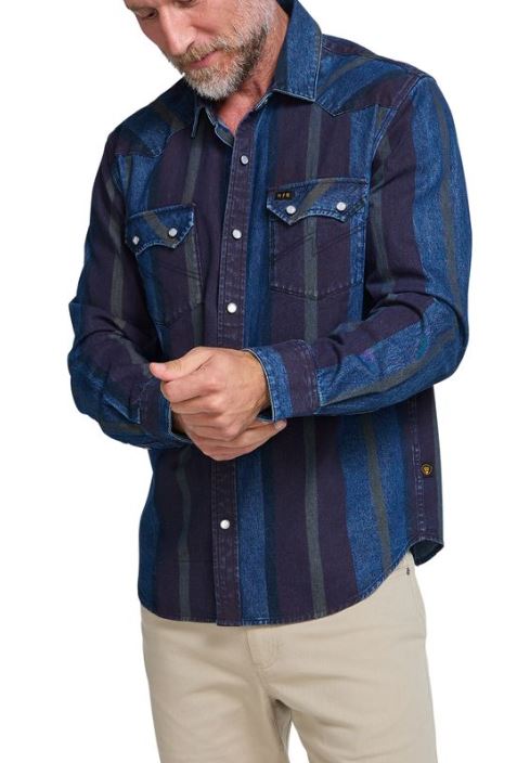 Dust Up Denim Snapshirt