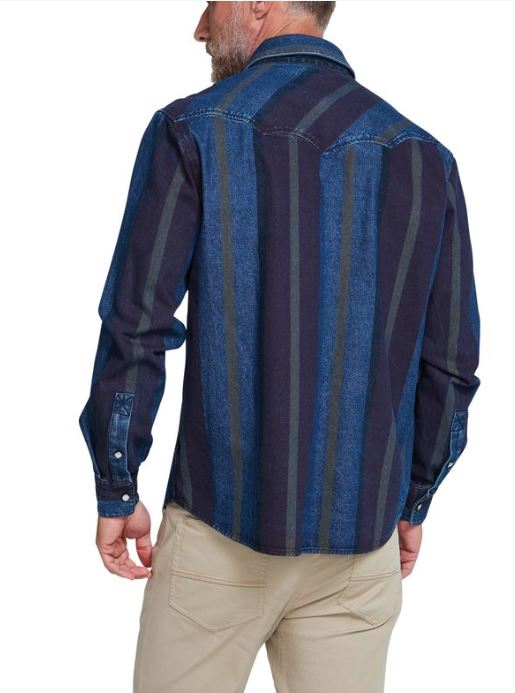 Dust Up Denim Snapshirt