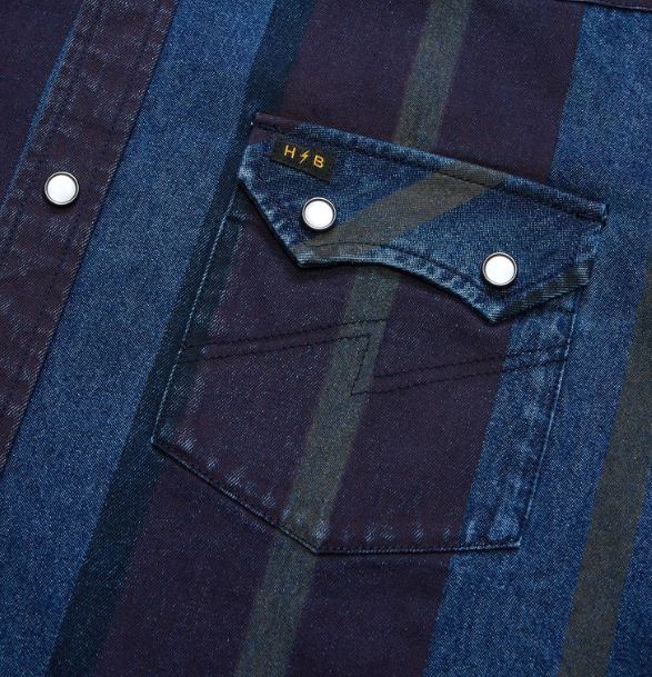 Dust Up Denim Snapshirt