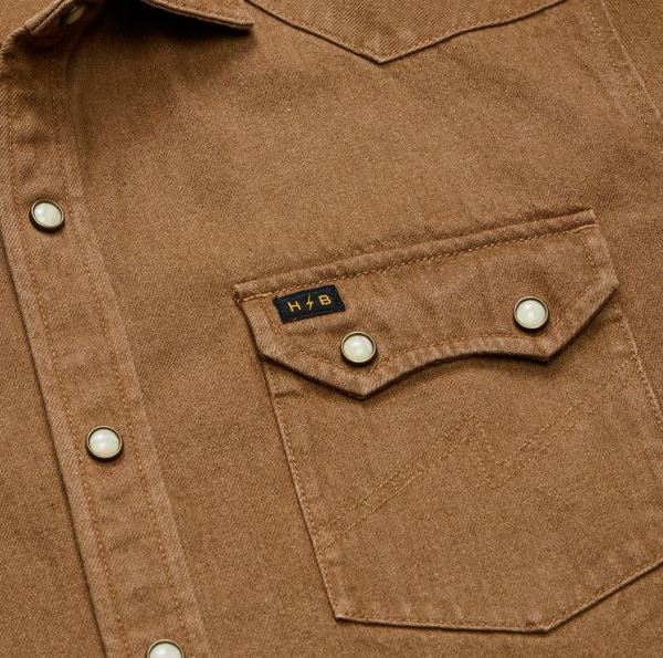 Dust Up Denim Snapshirt