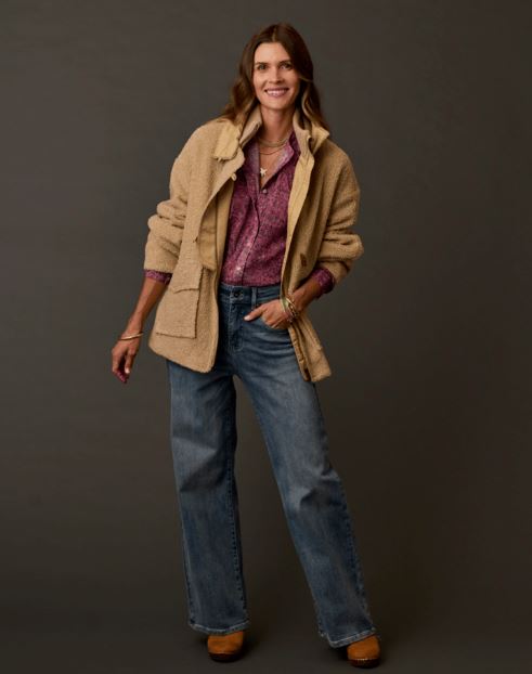 Emilia Boucle Coat