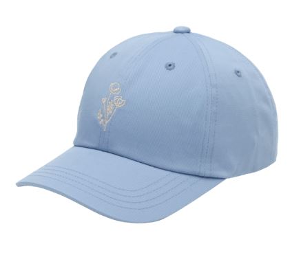 Flower Embroidery Peak Hat