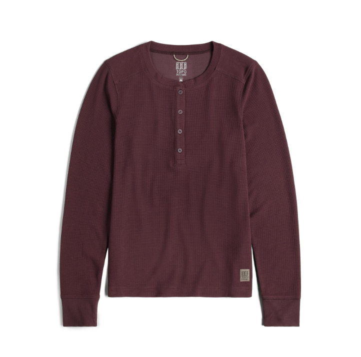 W Global Waffle Henley