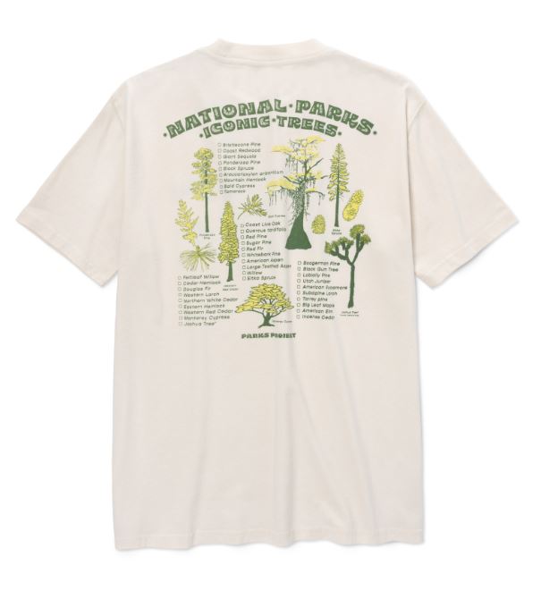 Iconic Trees Checklist Tee