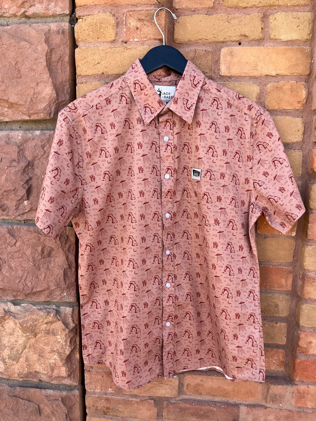 Men's UFO Button Up