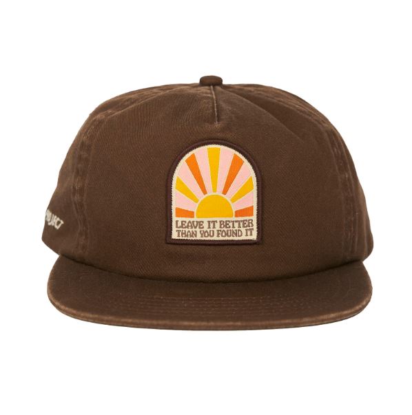 Leave it Better Sunrise Patch Hat
