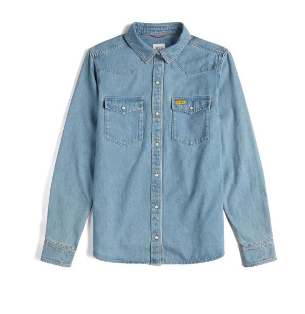 Mountain Shirt Long Sleeve Denim - Women's