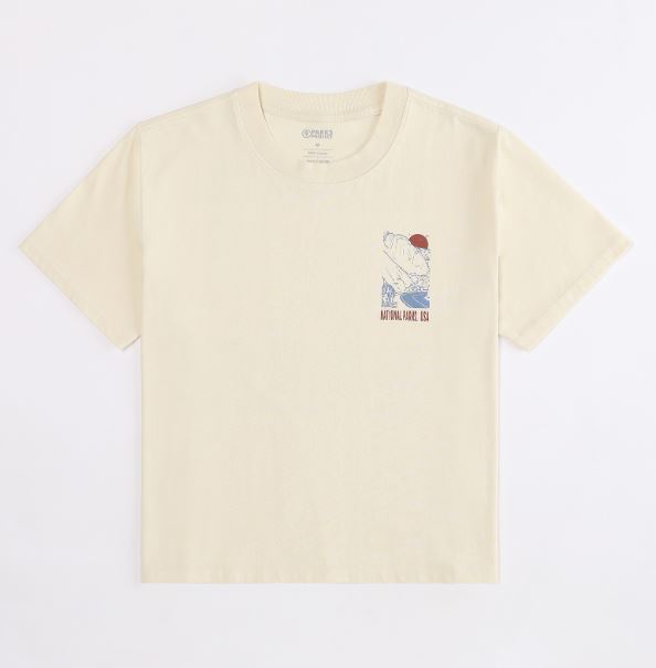 National Parks USA Fill In Boxy Tee