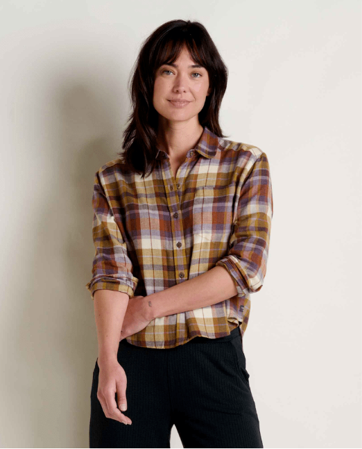 Re-Form Flannel Boxy LS Shirt