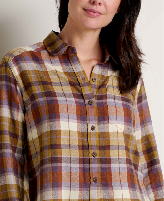Re-Form Flannel Boxy LS Shirt