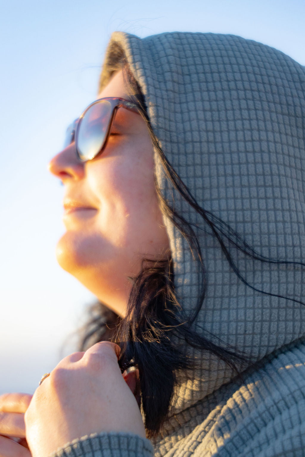 Castleton Grid Hoodie - Women's