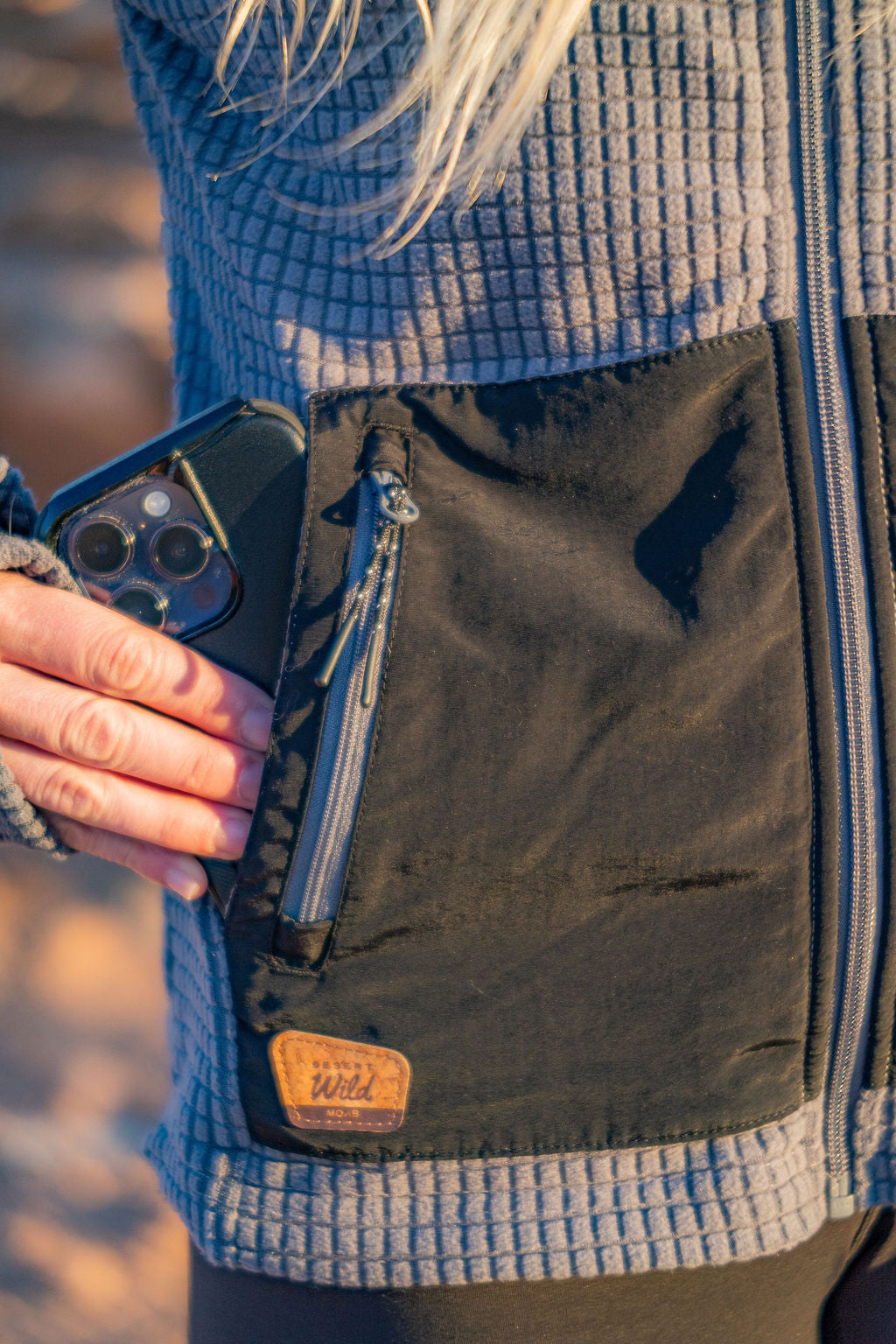 Castleton Grid Hoodie - Women's